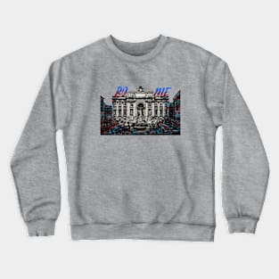 Trevi Fountain, Rome Crewneck Sweatshirt